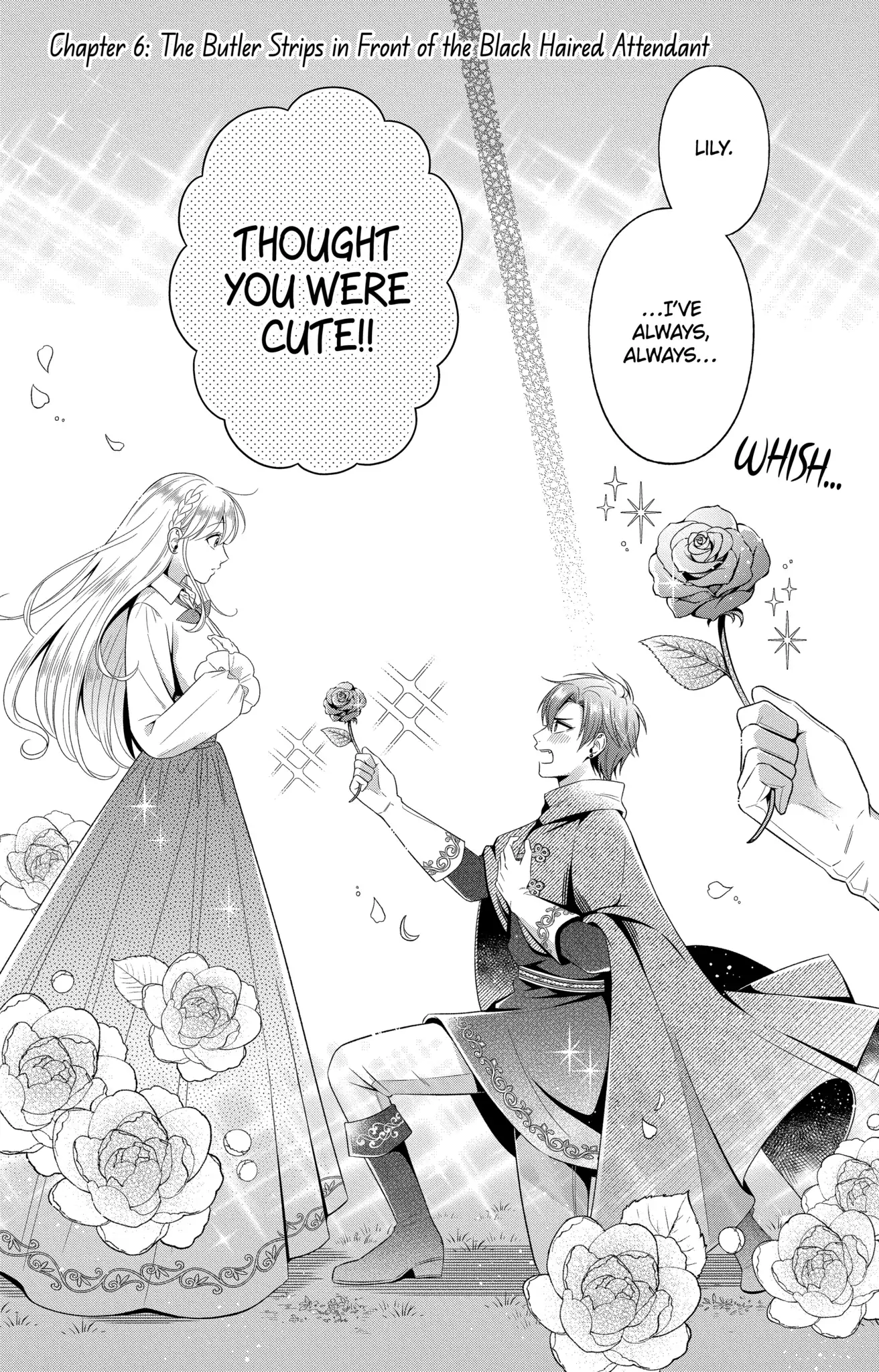 Disguised As A Butler The Former Princess Evades The Prince’s Love! chapter 6.1 - page 1