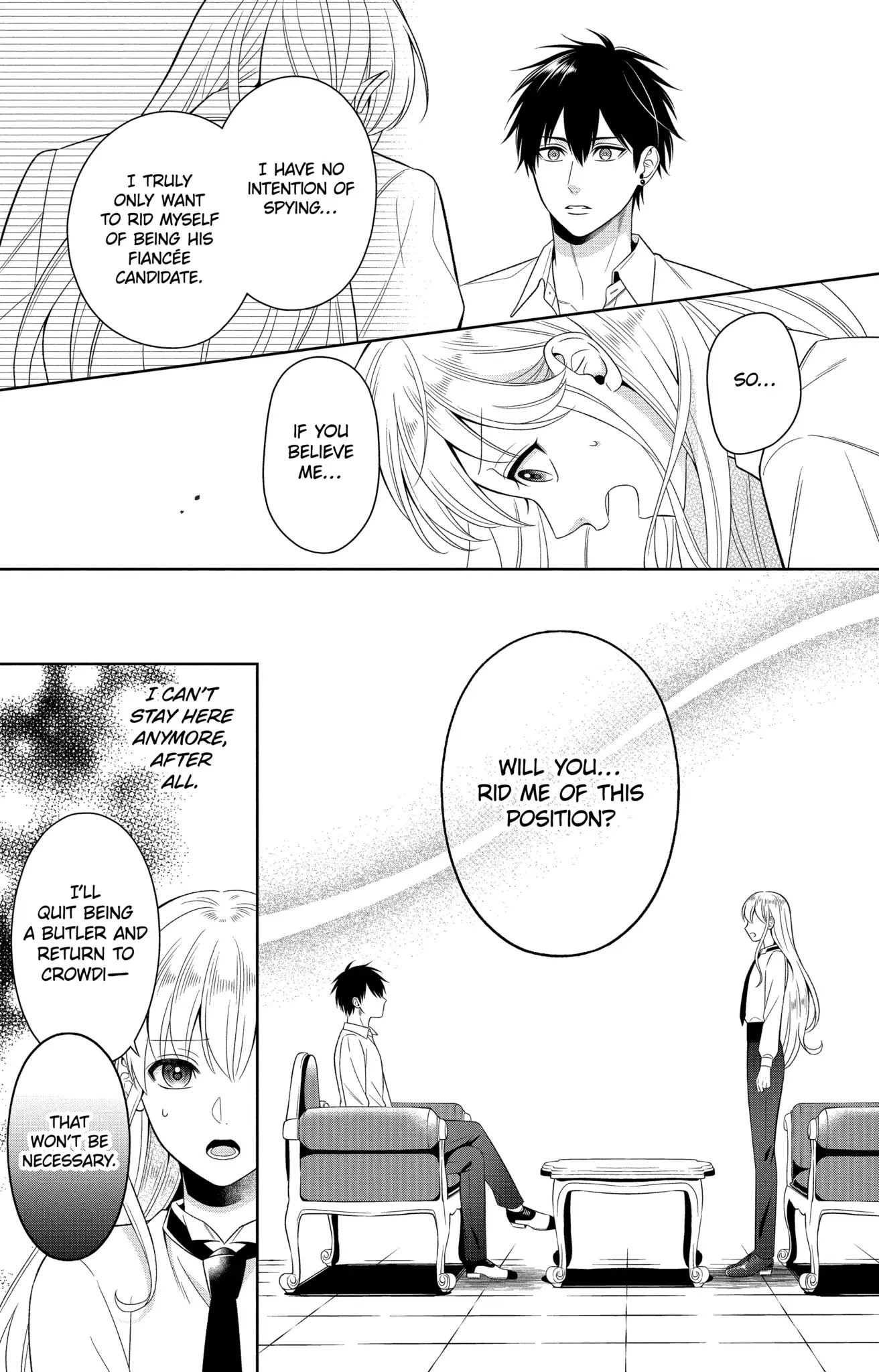 Disguised As A Butler The Former Princess Evades The Prince’s Love! chapter 7.1 - page 9