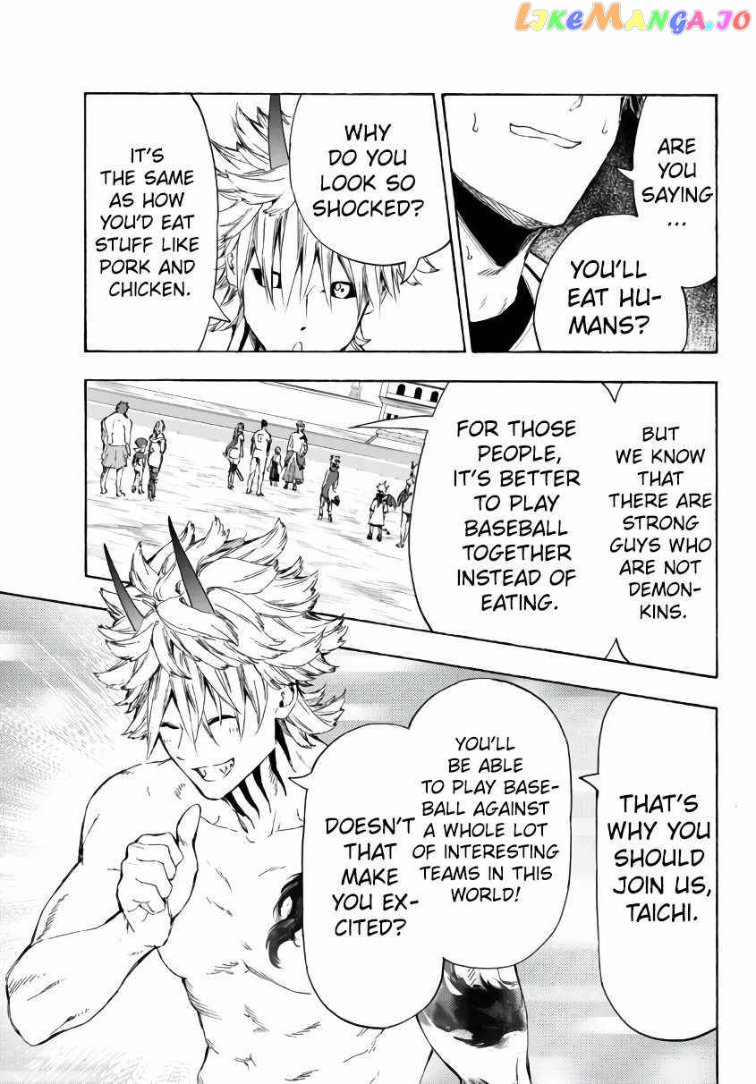 In Another World Where Baseball Is War, A High School Ace Player Will Save A Weak Nation chapter 21.1 - page 14