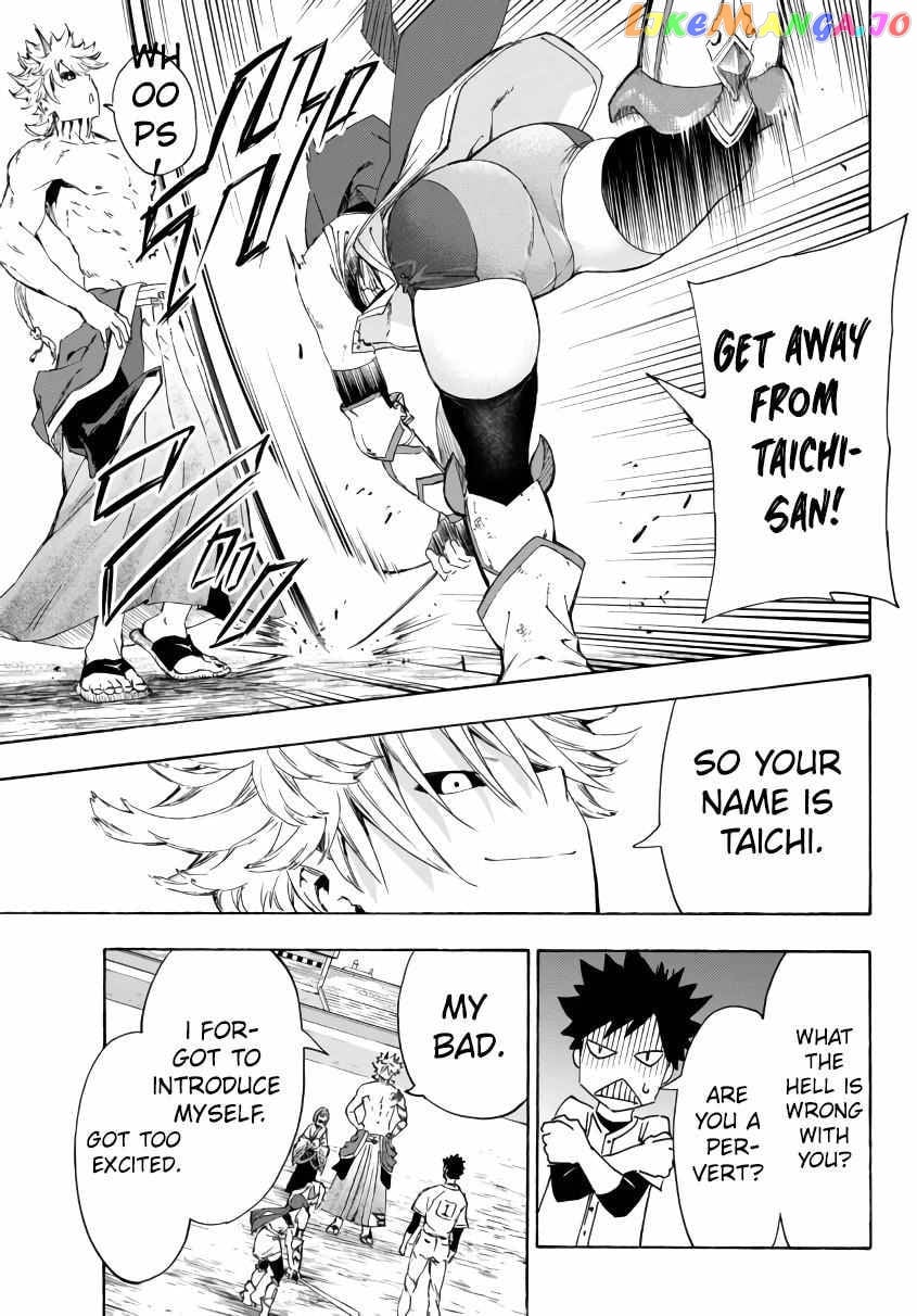 In Another World Where Baseball Is War, A High School Ace Player Will Save A Weak Nation chapter 21.1 - page 4
