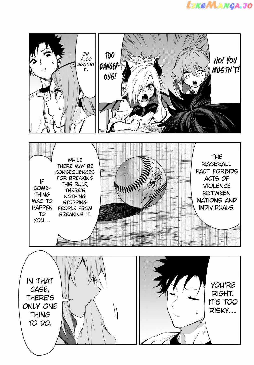 In Another World Where Baseball Is War, A High School Ace Player Will Save A Weak Nation chapter 28 - page 12