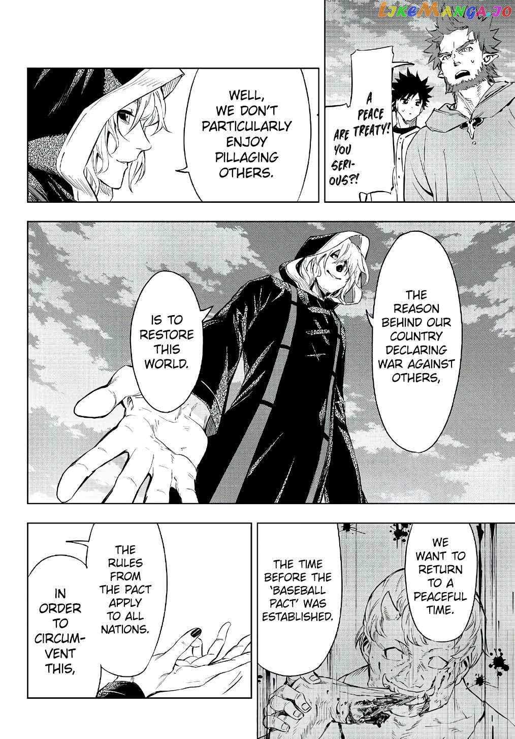 In Another World Where Baseball Is War, A High School Ace Player Will Save A Weak Nation chapter 29.1 - page 4