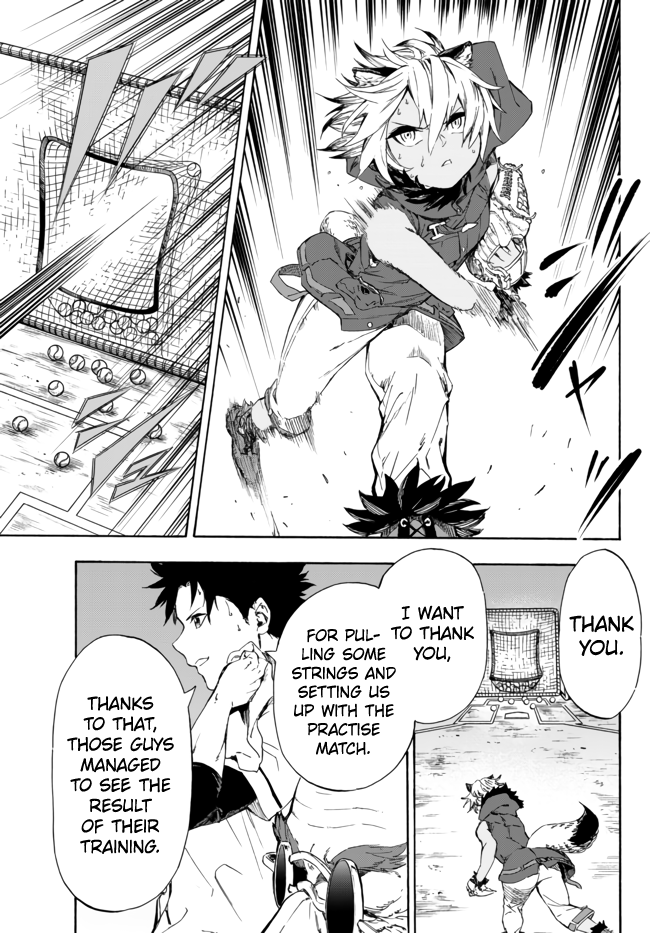 In Another World Where Baseball Is War, A High School Ace Player Will Save A Weak Nation chapter 13.2 - page 14