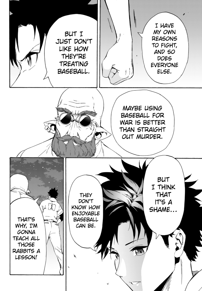 In Another World Where Baseball Is War, A High School Ace Player Will Save A Weak Nation chapter 13.2 - page 21