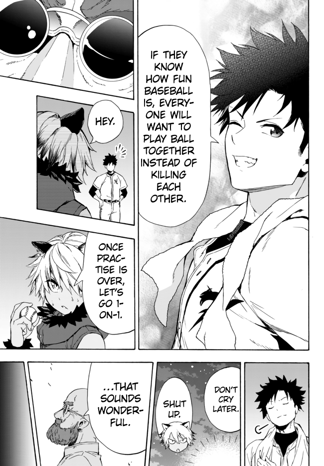 In Another World Where Baseball Is War, A High School Ace Player Will Save A Weak Nation chapter 13.2 - page 22