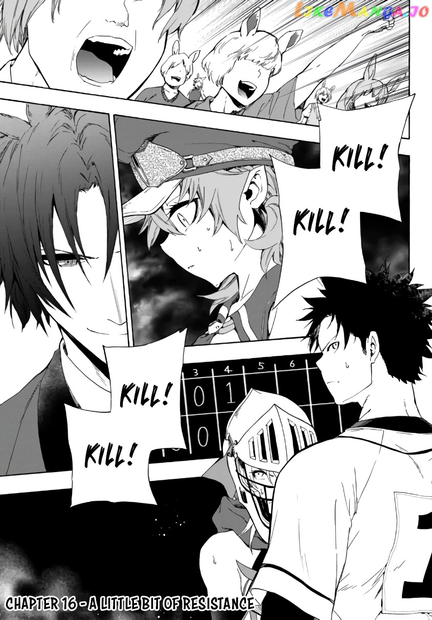 In Another World Where Baseball Is War, A High School Ace Player Will Save A Weak Nation chapter 16.1 - page 2