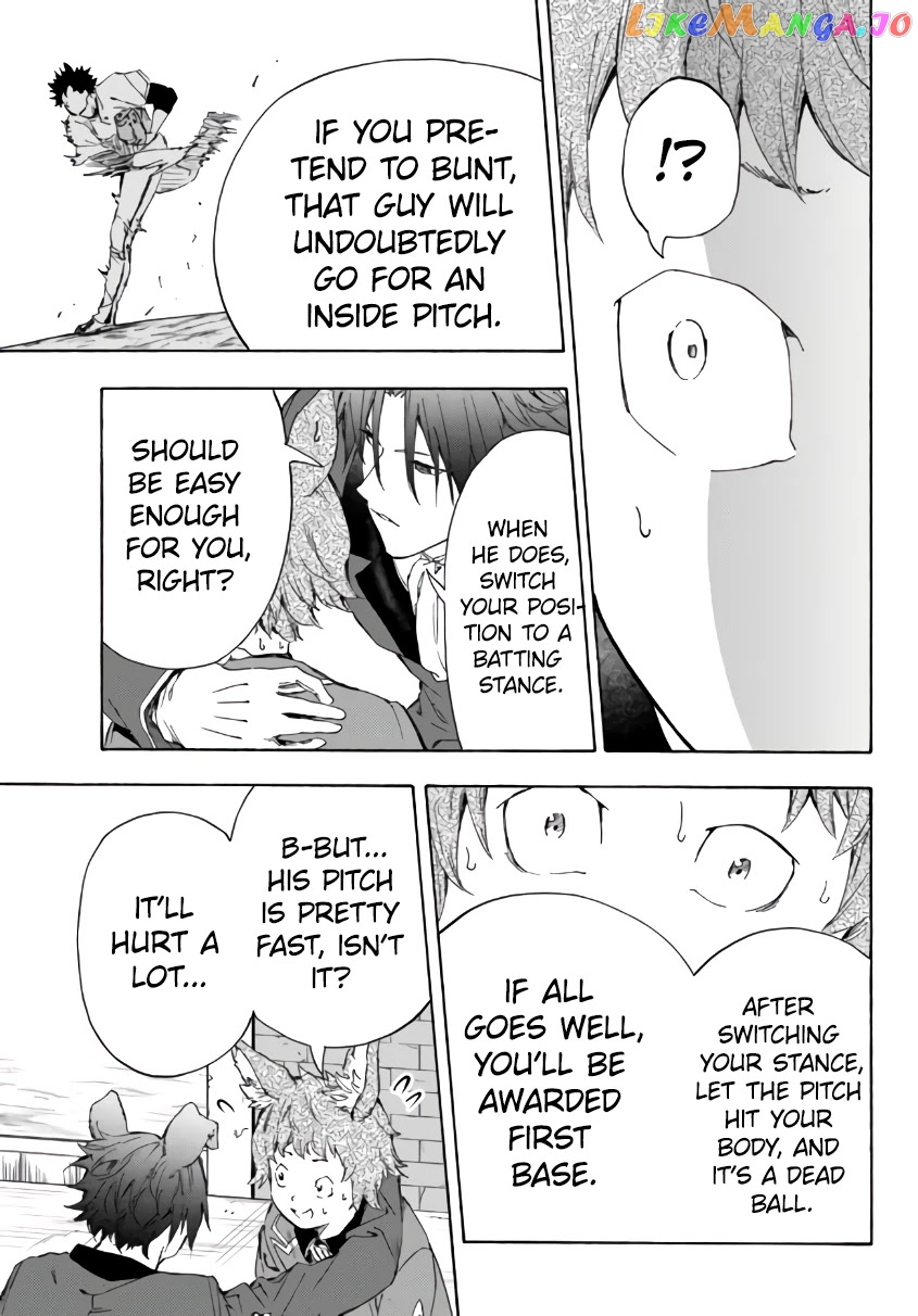 In Another World Where Baseball Is War, A High School Ace Player Will Save A Weak Nation chapter 17.1 - page 20