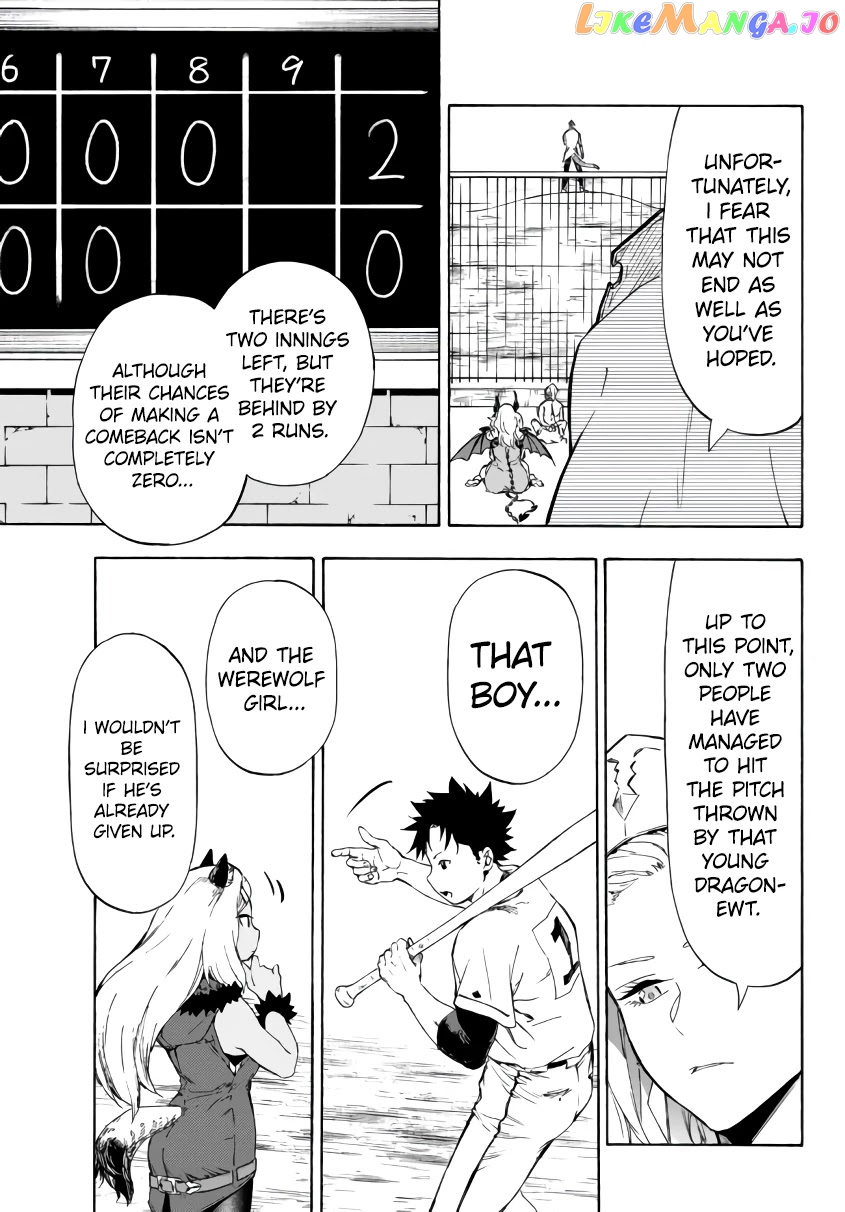 In Another World Where Baseball Is War, A High School Ace Player Will Save A Weak Nation chapter 18.1 - page 10