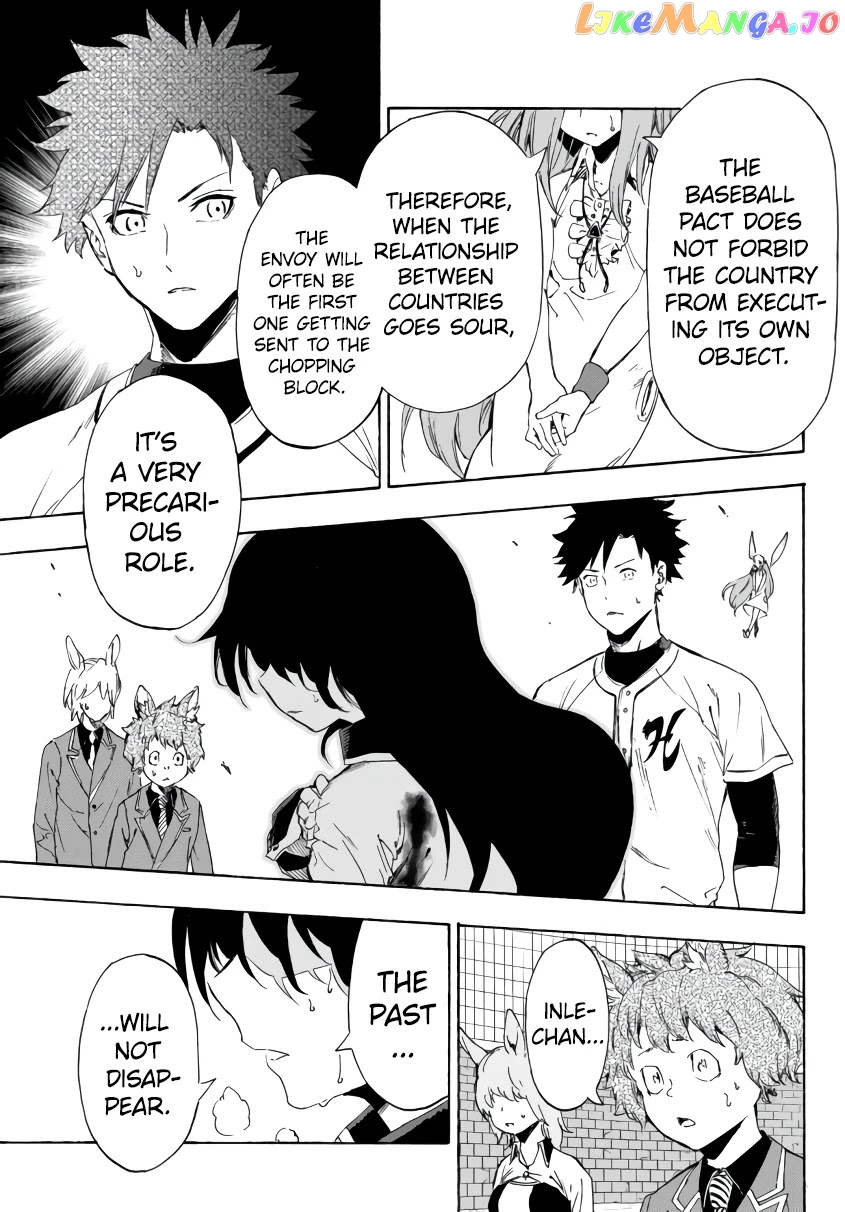 In Another World Where Baseball Is War, A High School Ace Player Will Save A Weak Nation chapter 20.1 - page 22