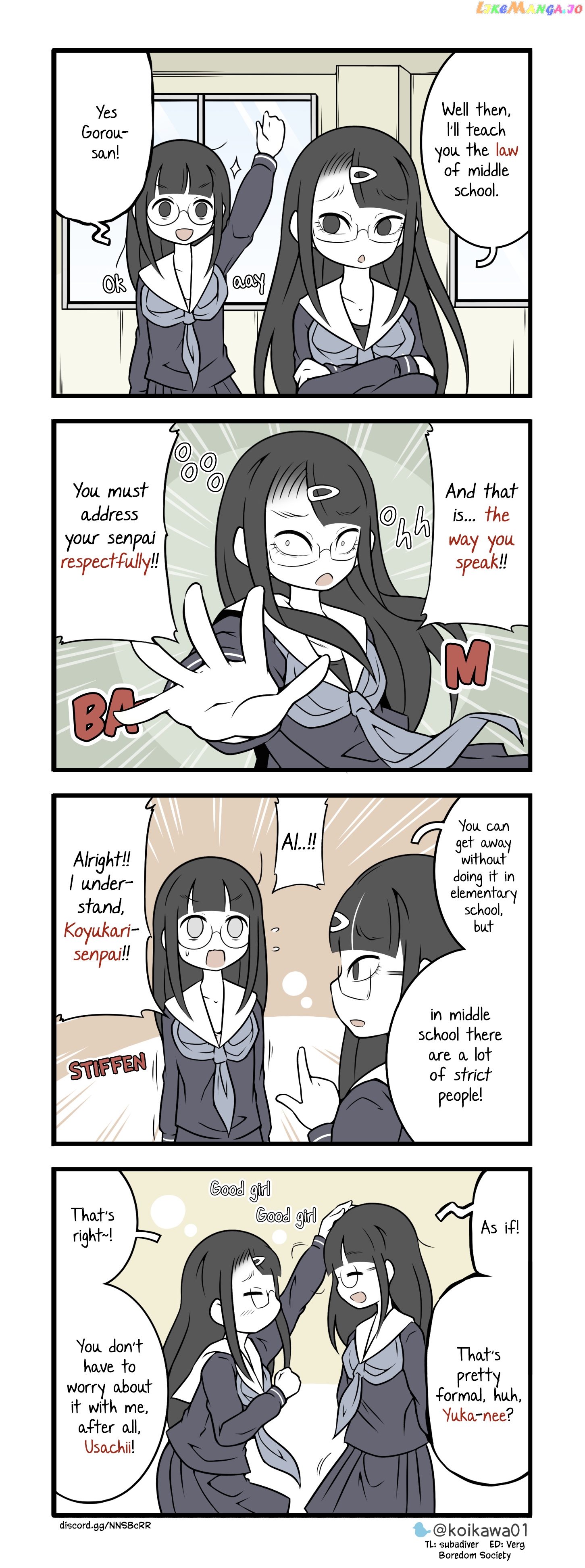 Bijutsubu Girl chapter 102 - page 1