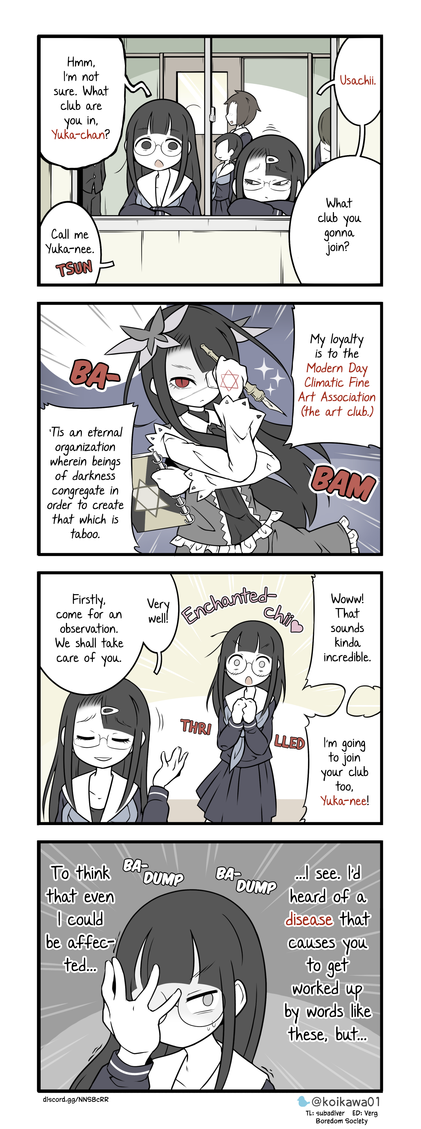 Bijutsubu Girl chapter 103 - page 1