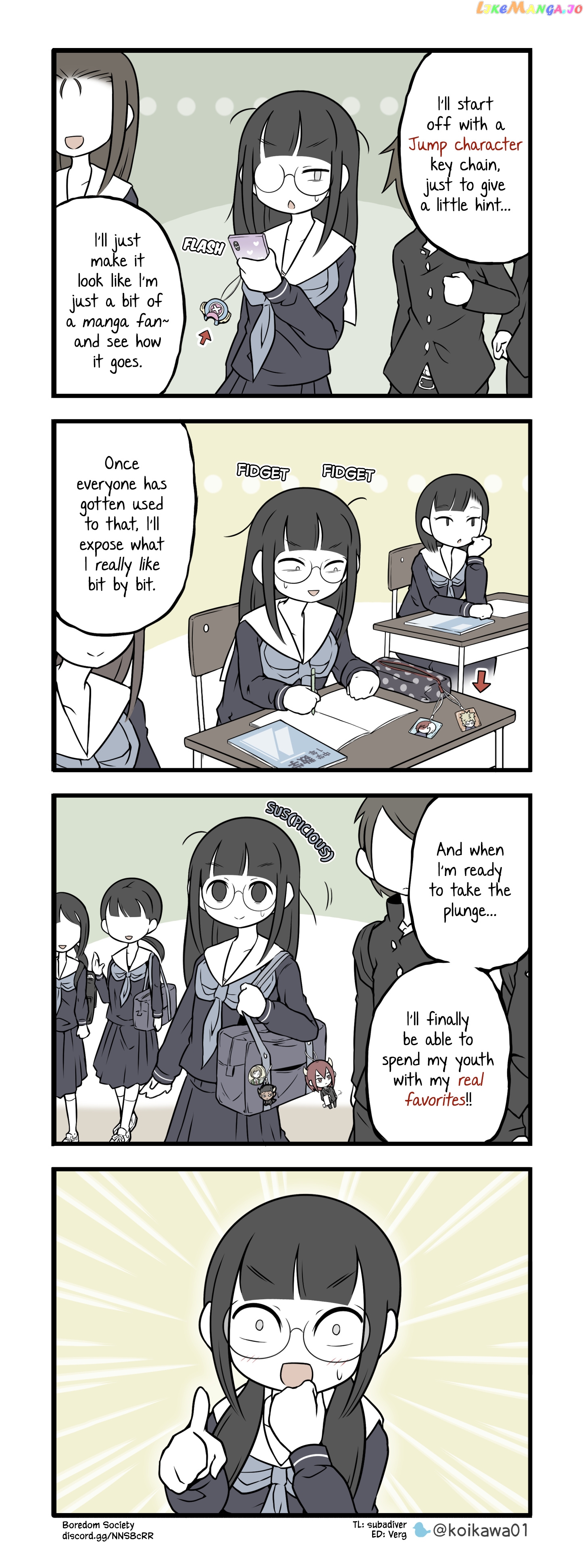 Bijutsubu Girl chapter 108 - page 1