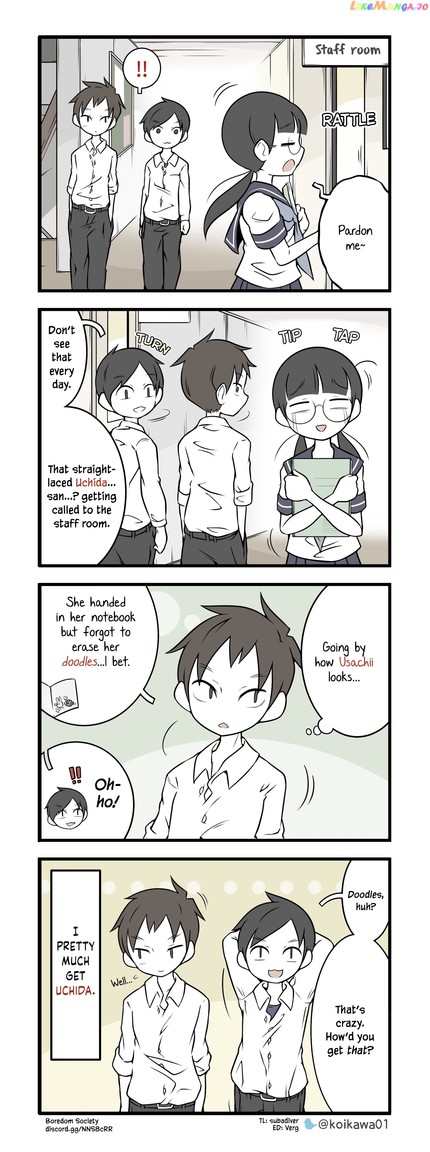 Bijutsubu Girl chapter 112 - page 1