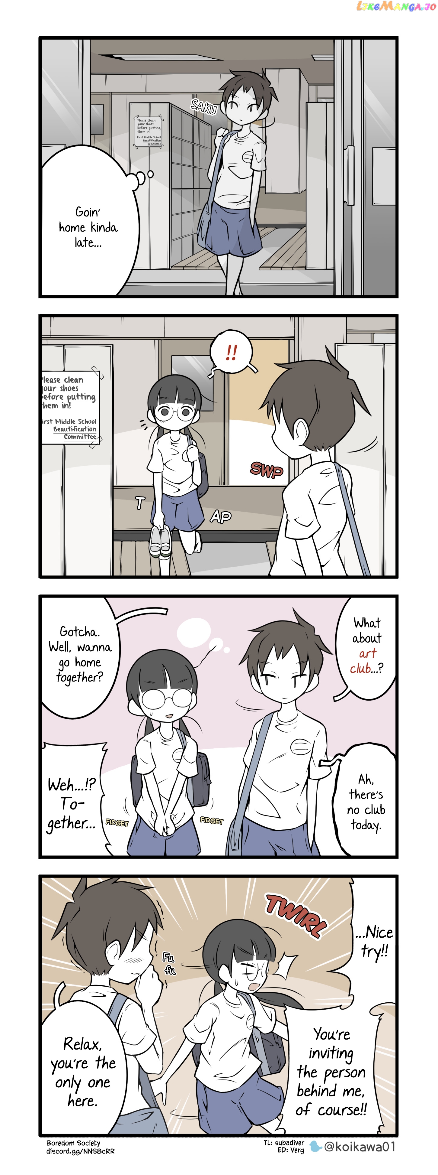 Bijutsubu Girl chapter 113 - page 1