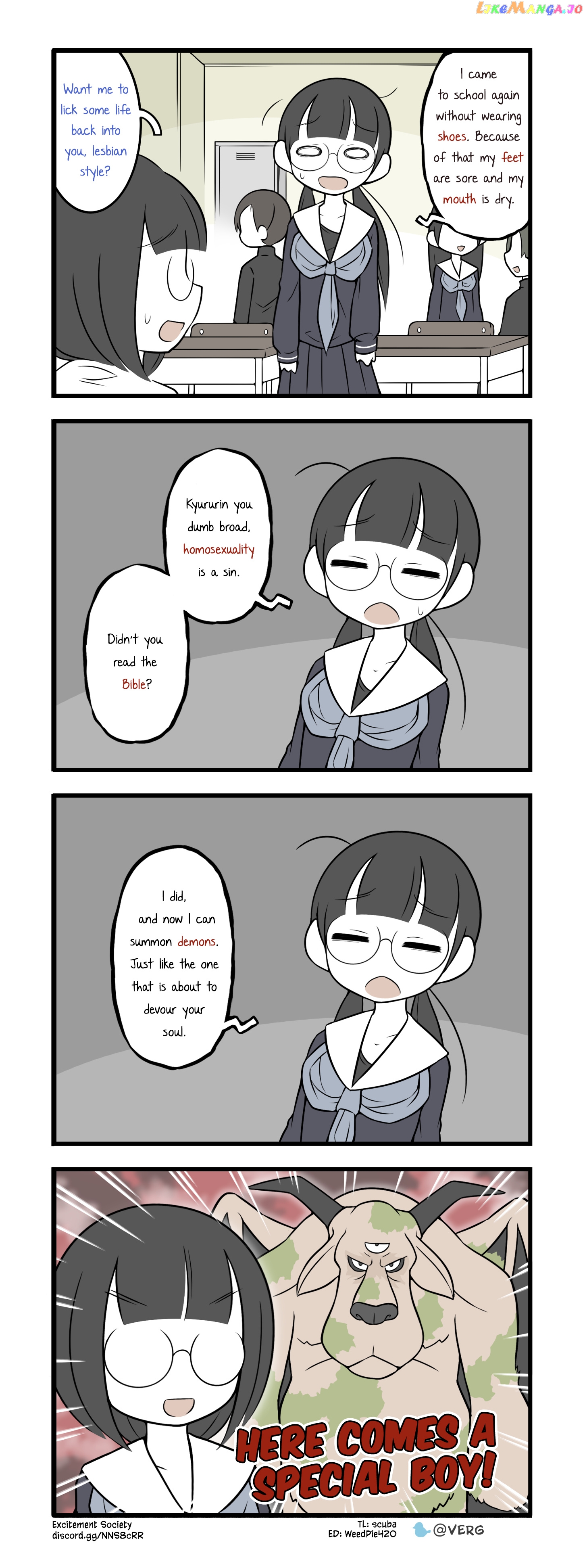 Bijutsubu Girl chapter 134 - page 1