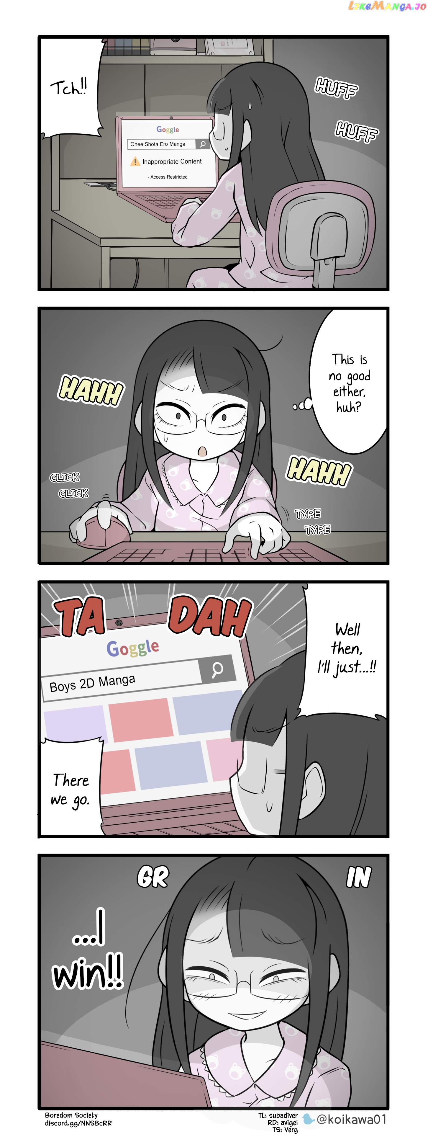 Bijutsubu Girl chapter 135 - page 1