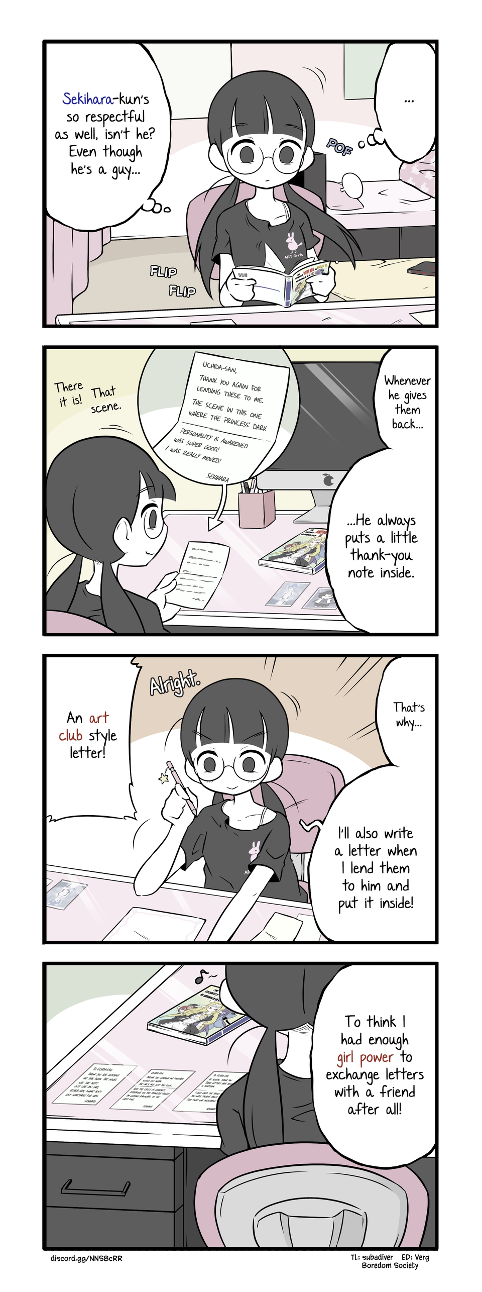 Bijutsubu Girl chapter 47 - page 1