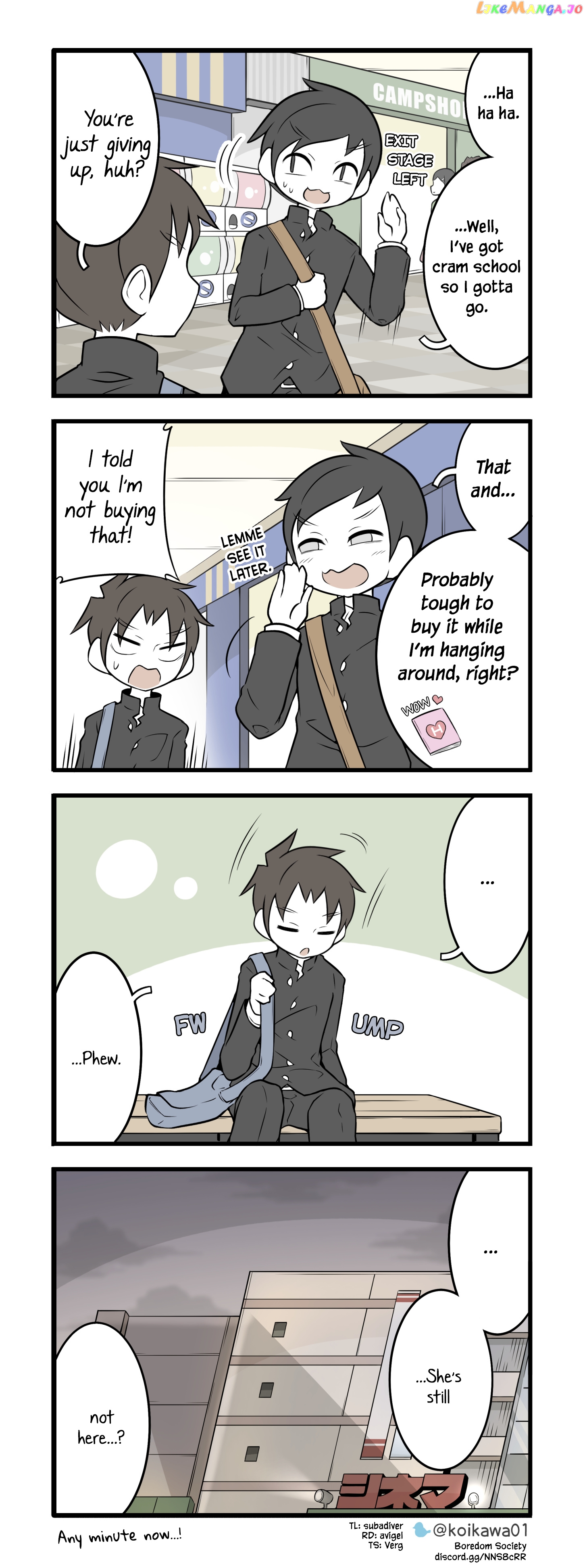 Bijutsubu Girl chapter 156 - page 1