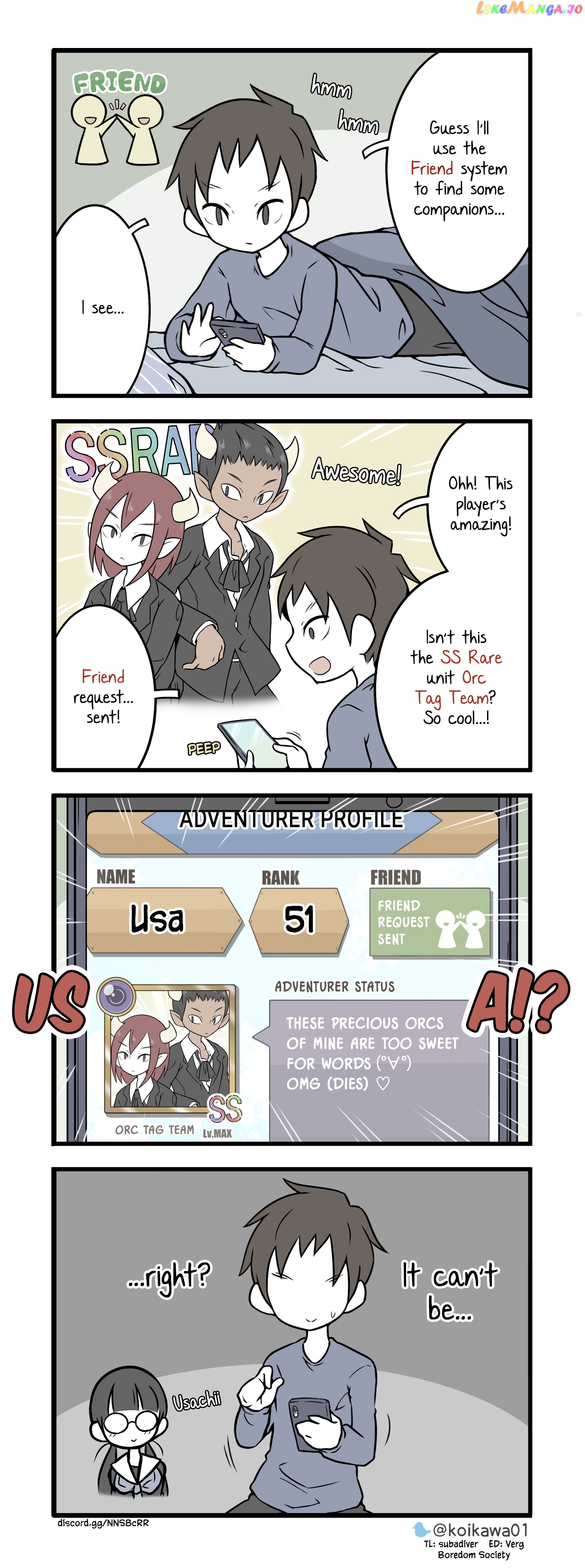 Bijutsubu Girl chapter 87 - page 1