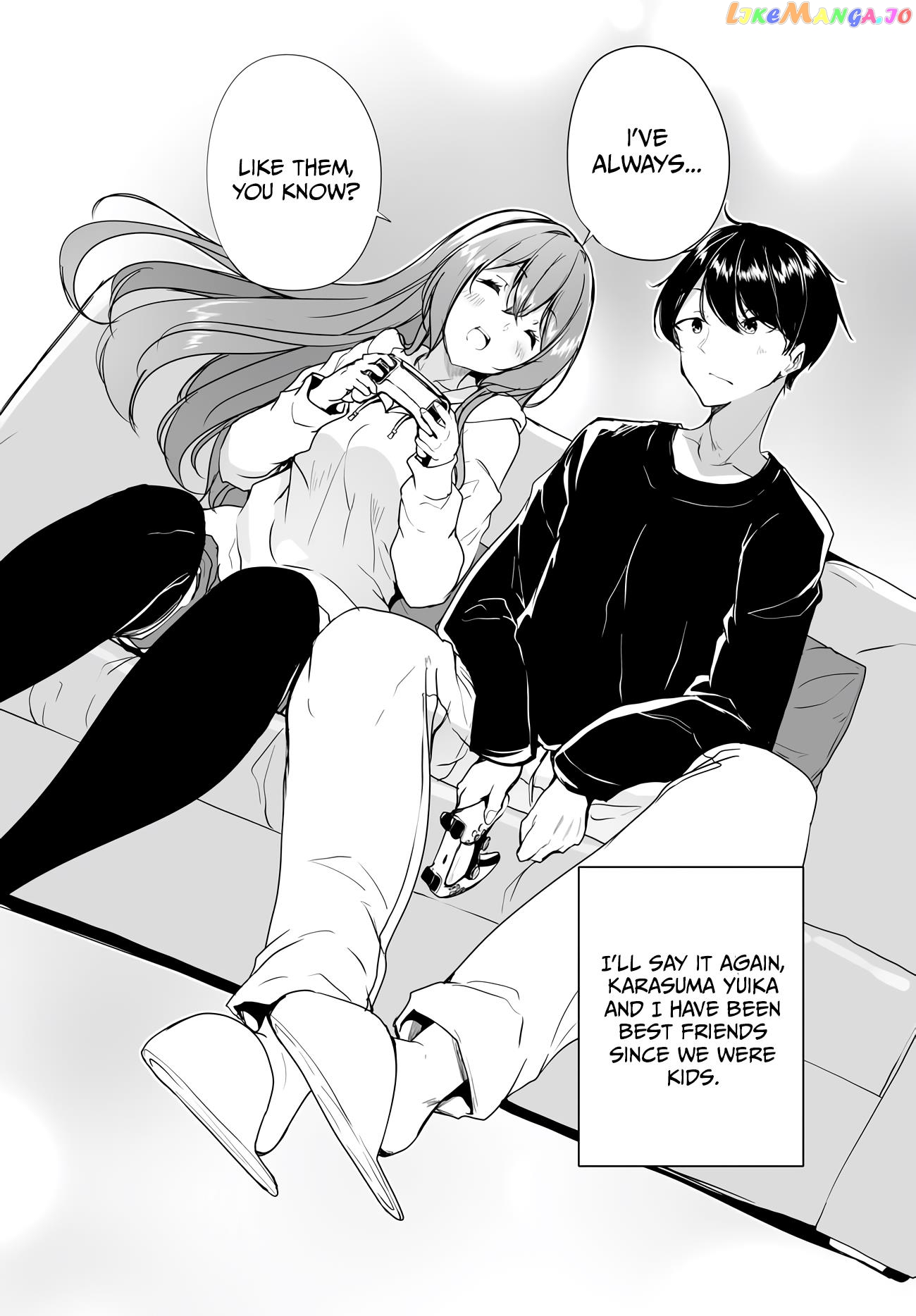 Danshi Da To Omotteita Osananajimi To No Shinkon Seikatsu Ga Umakuiki Sugiru Kudan Ni Tsuite chapter 1.1 - page 6