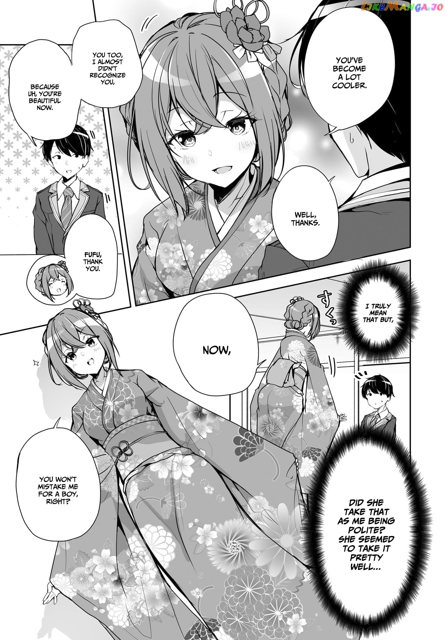 Danshi Da To Omotteita Osananajimi To No Shinkon Seikatsu Ga Umakuiki Sugiru Kudan Ni Tsuite chapter 1.2 - page 6