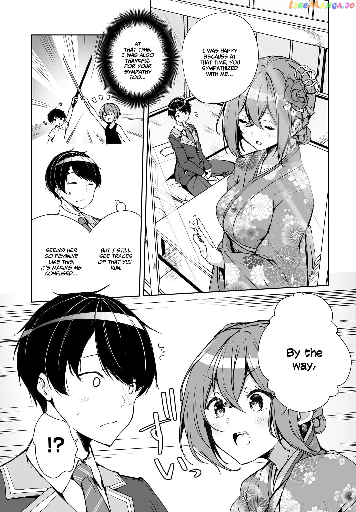 Danshi Da To Omotteita Osananajimi To No Shinkon Seikatsu Ga Umakuiki Sugiru Kudan Ni Tsuite chapter 1.2 - page 8