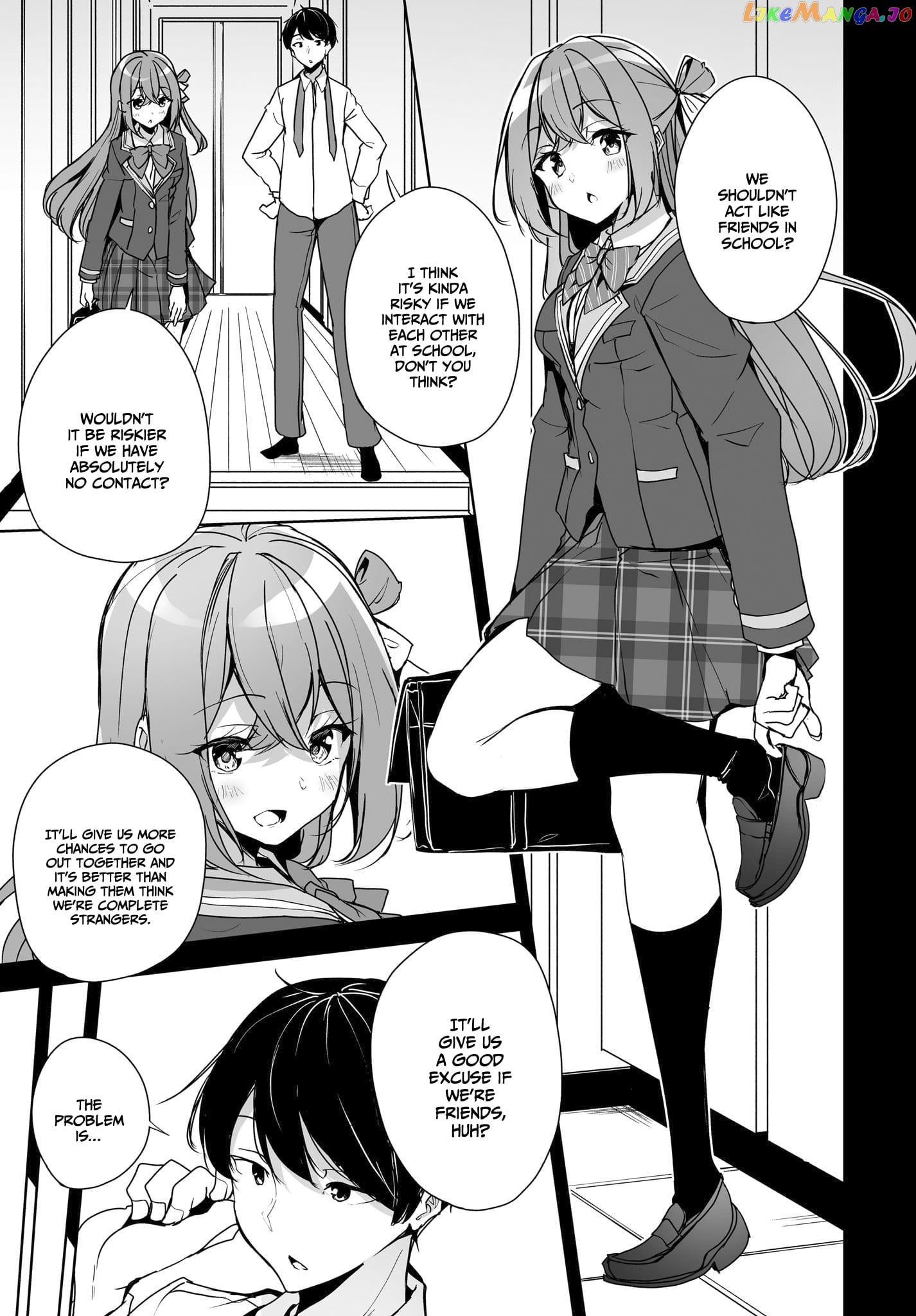 Danshi Da To Omotteita Osananajimi To No Shinkon Seikatsu Ga Umakuiki Sugiru Kudan Ni Tsuite chapter 3 - page 8