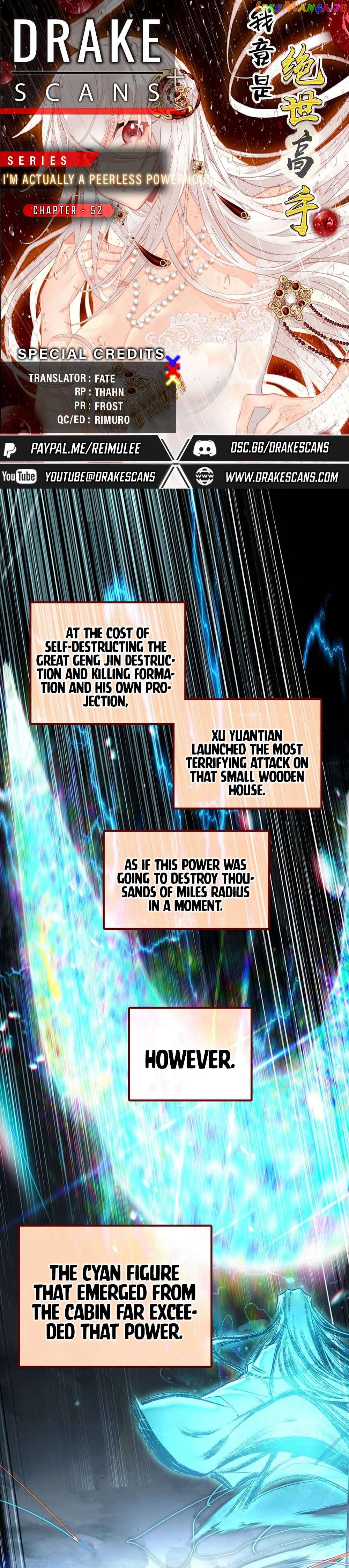 I’m Actually A Peerless Powerhouse Chapter 52 - page 1