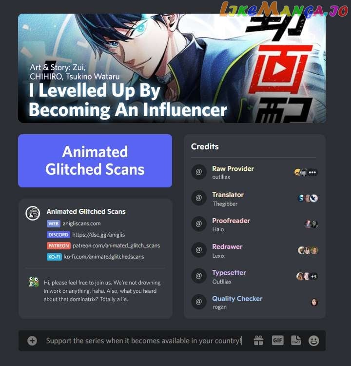 I Levelled Up by Becoming an Influencer Chapter 44 - page 1