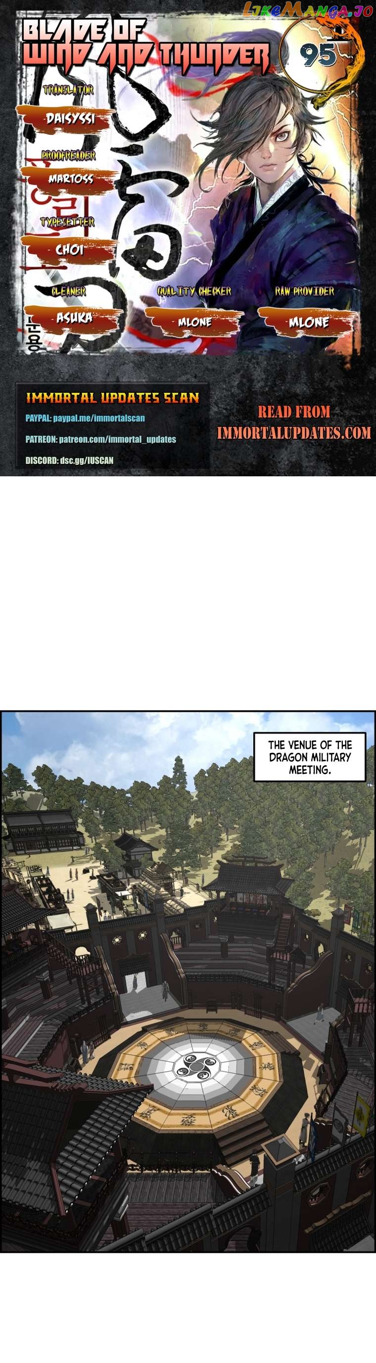 Blade Of Wind And Thunder Chapter 95 - page 1