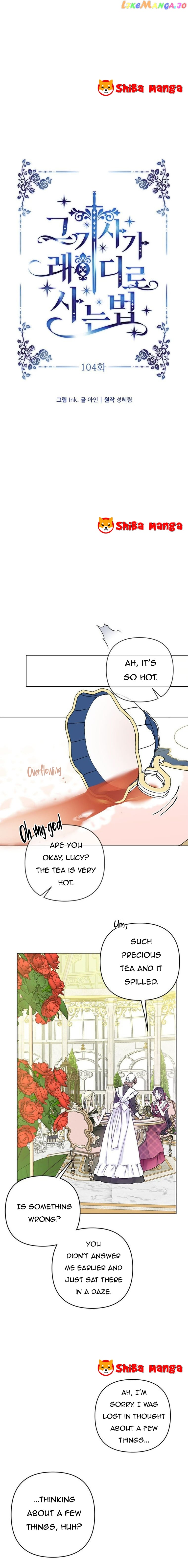 The Way That Knight Lives As a Lady Chapter 104 - page 4