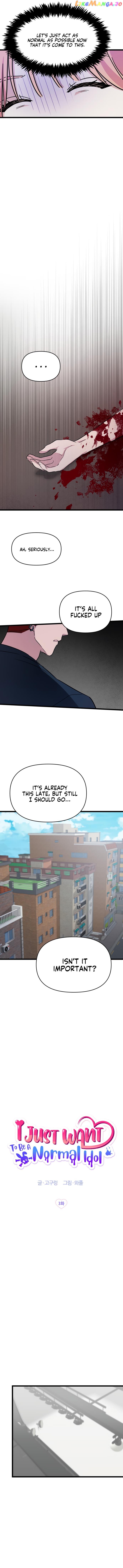 I Just Want to Be a Normal Idol Chapter 3 - page 3