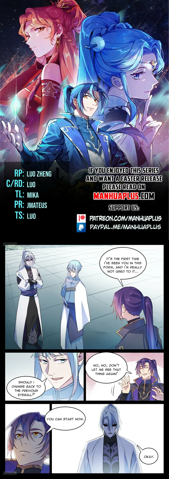 Apotheosis - Manhua Chapter 1129 - page 1