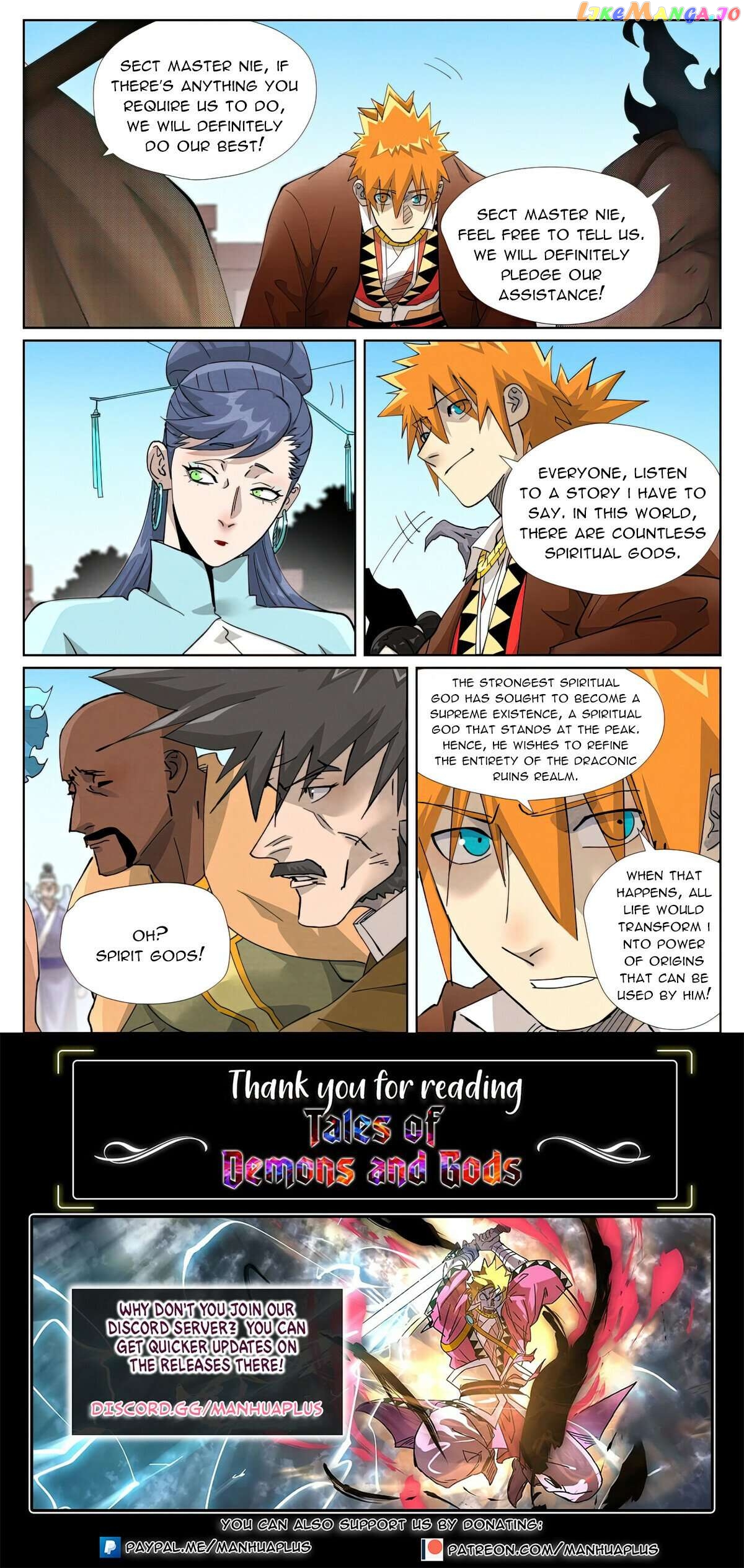 Tales of Demons and Gods Chapter 448.6 - page 9
