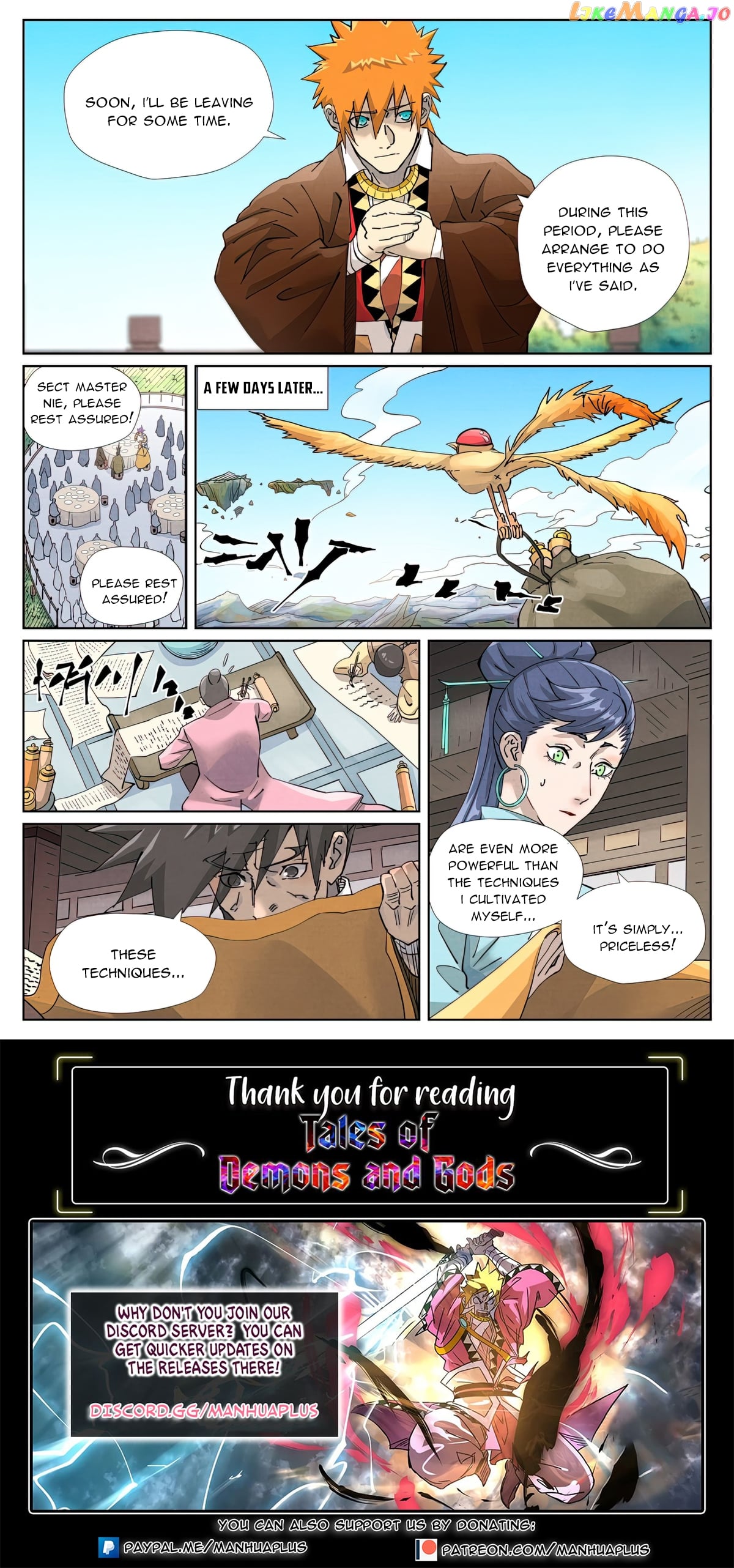 Tales of Demons and Gods Chapter 449.1 - page 10