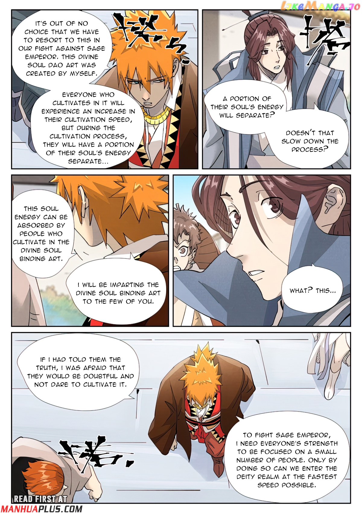 Tales of Demons and Gods Chapter 449.6 - page 2