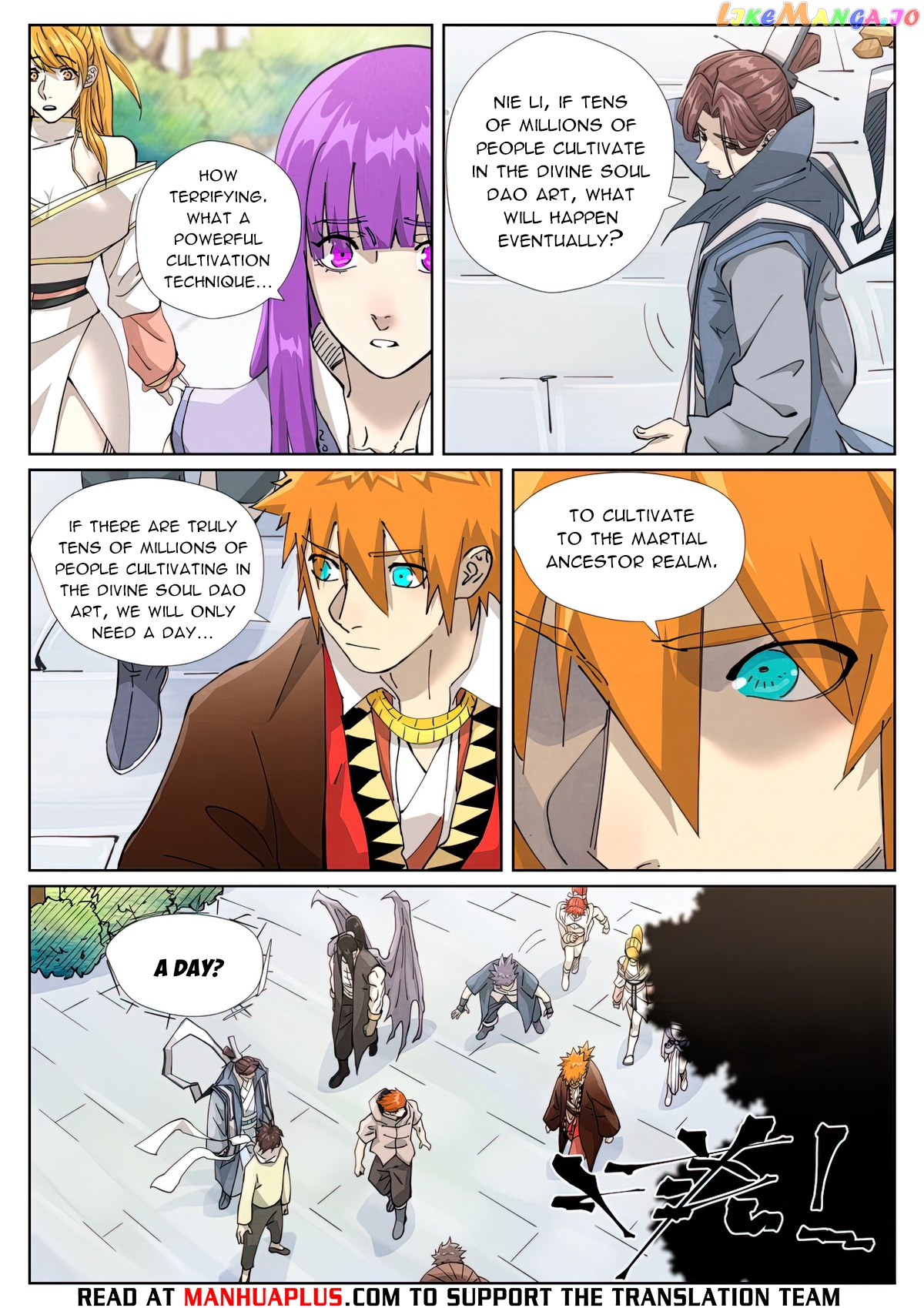 Tales of Demons and Gods Chapter 449.6 - page 3