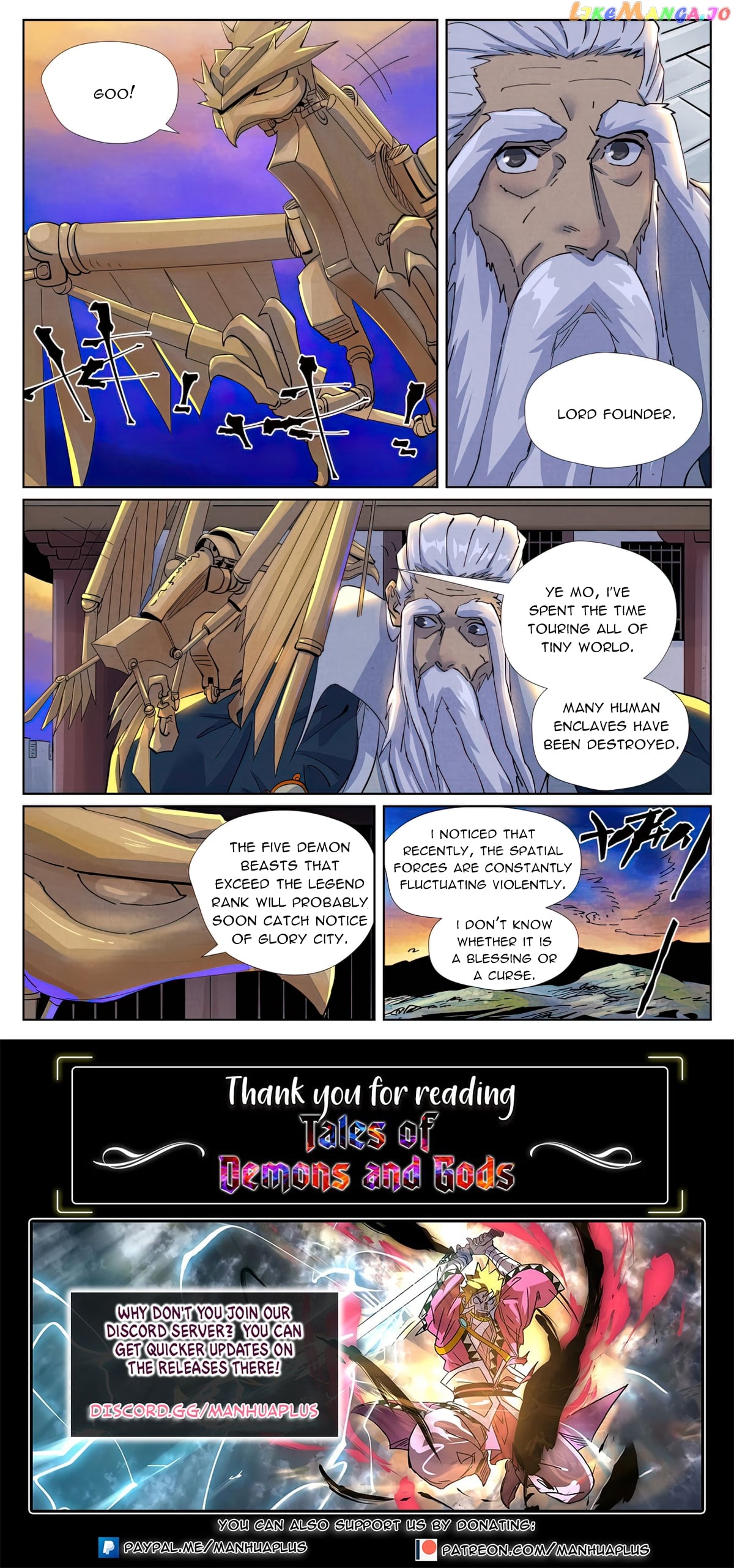 Tales of Demons and Gods Chapter 449.6 - page 9