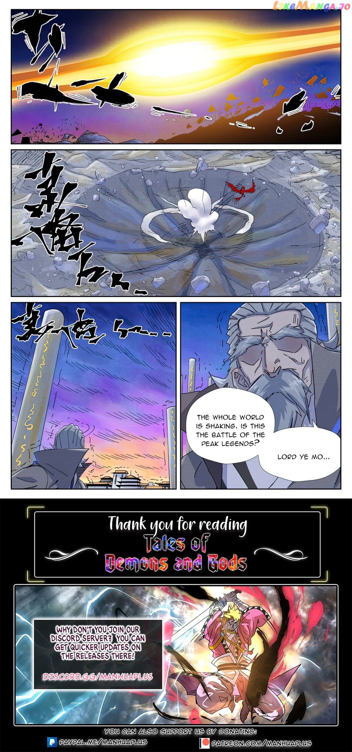 Tales of Demons and Gods Chapter 450.6 - page 9