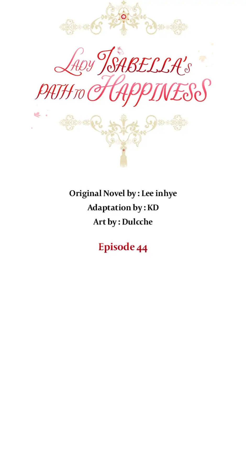 Lady Isabella's Path To Happiness Chapter 44 - page 19