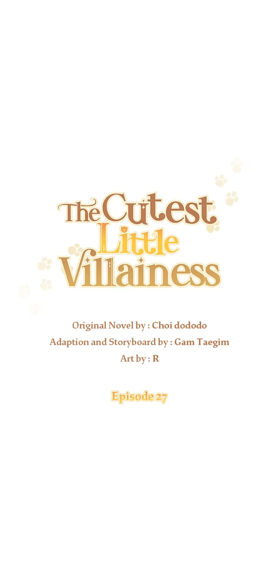 The Cutest Little Villainess Chapter 27 - page 11