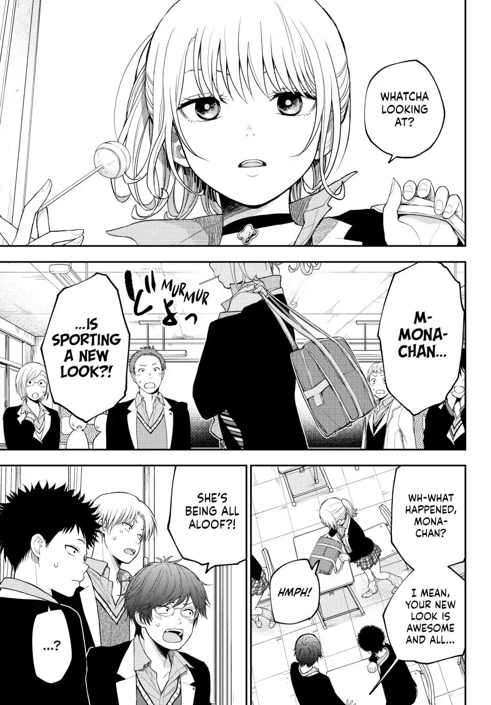My Charms Are Wasted On Kuroiwa Medaka Chapter 107 - page 3