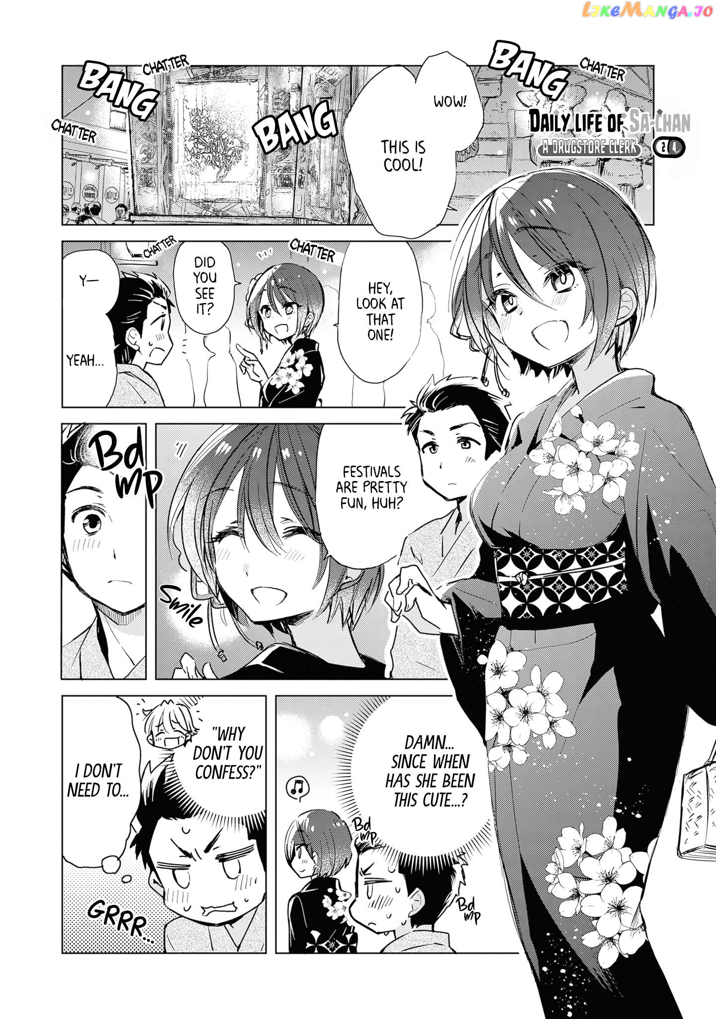 Daily Life Of Sa-Chan, A Drugstore Clerk Chapter 24 - page 1