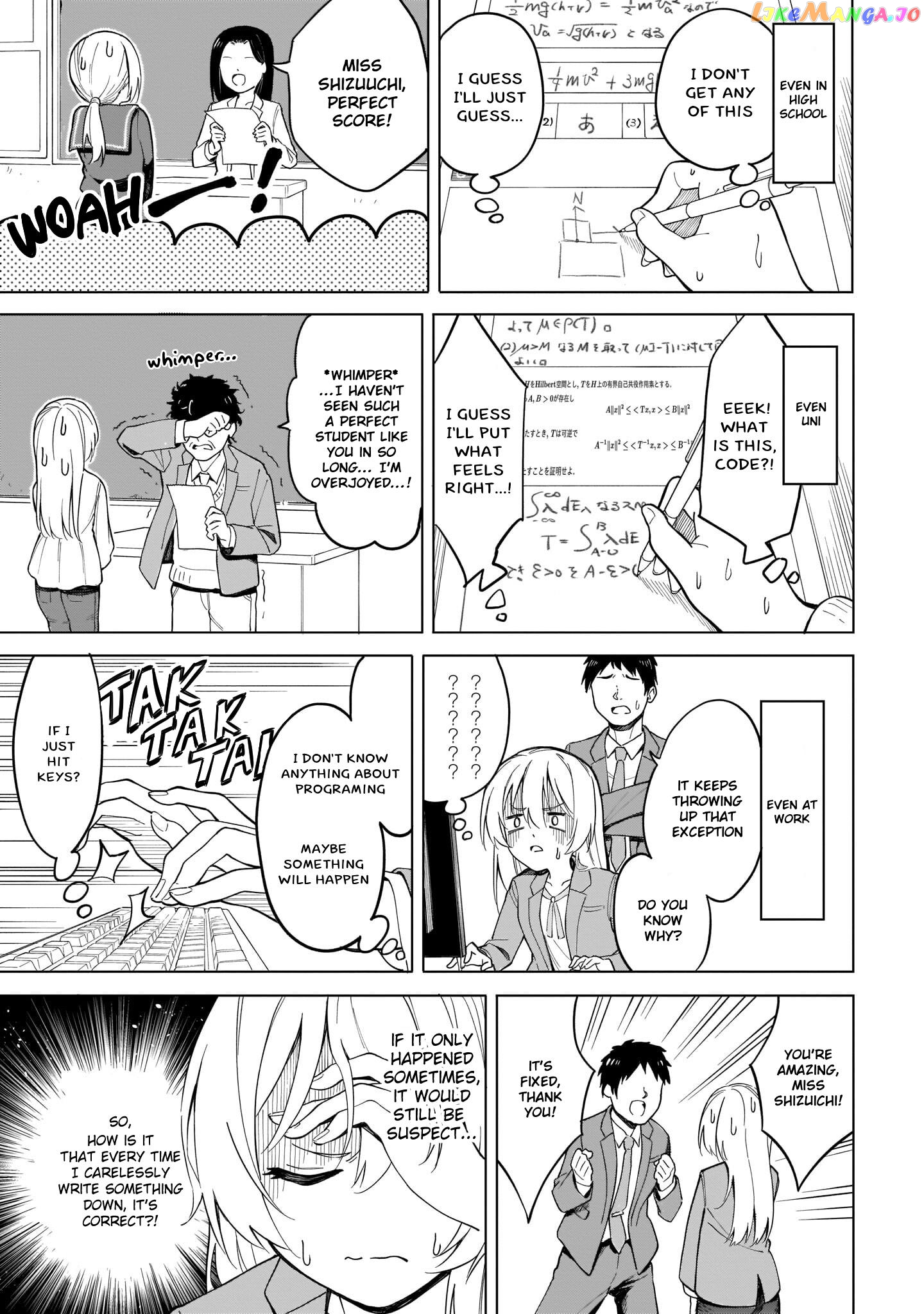 Miss Namihara Wants To Scream! CHAPTER 7 - page 9