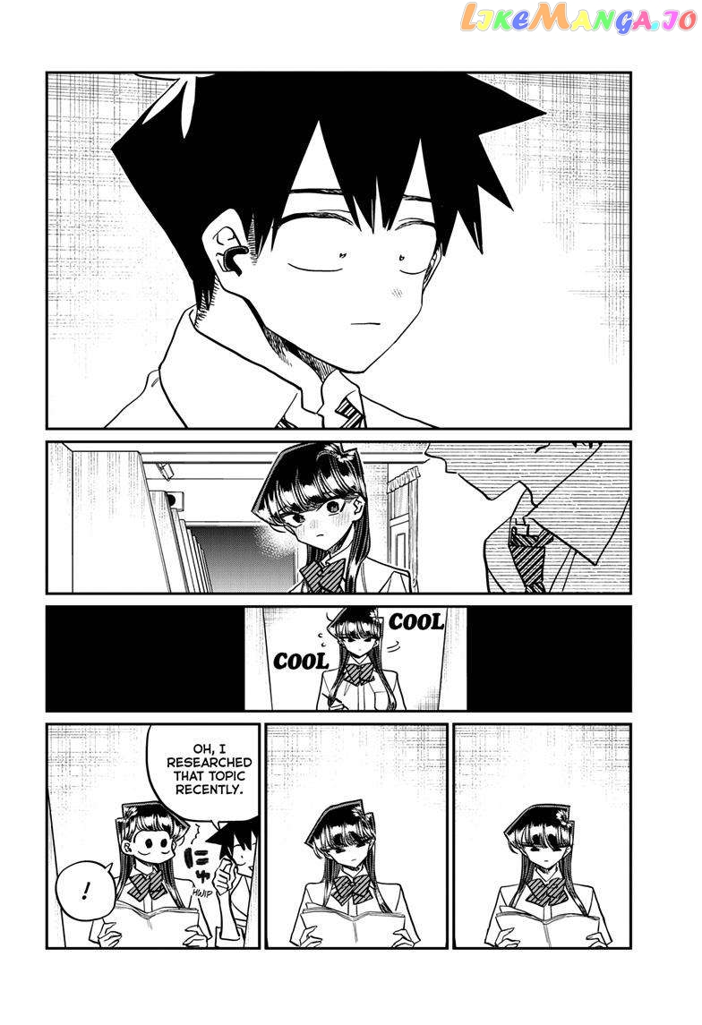 Komi-san wa Komyushou Desu chapter 427 - page 11