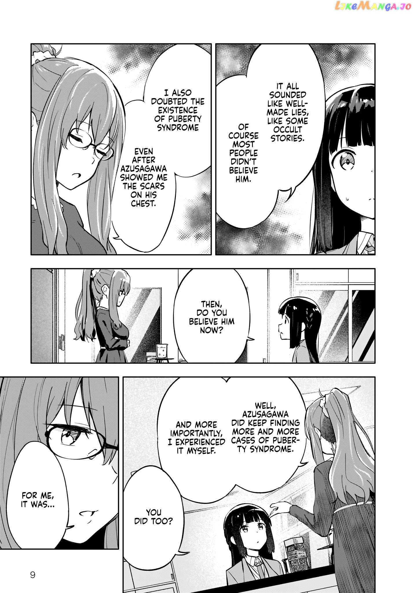 Seishun Buta Yarou Wa Yumemiru Shoujo No Yume Wo Minai Chapter 5 - page 9