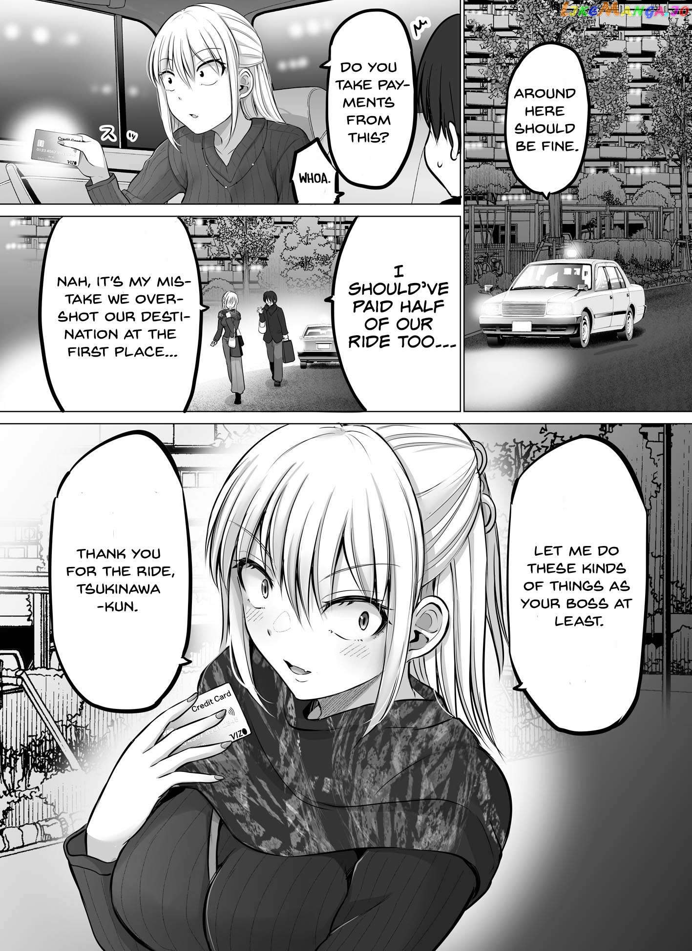 Kore Kara Dandan Shiawase Ni Natte Iku Kowai Onna Joushi chapter 40 - page 1