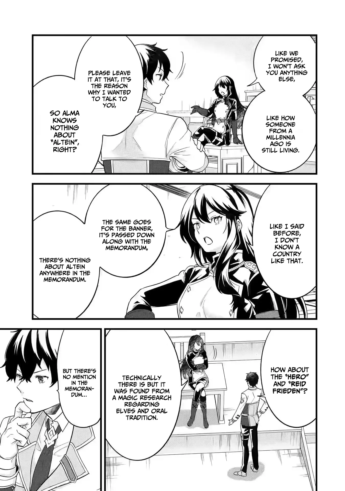 Reincarnated • The Hero Marries the Sage ~After Becoming Engaged to a Former Rival, We Became the Strongest Couple~ chapter 8 - page 22
