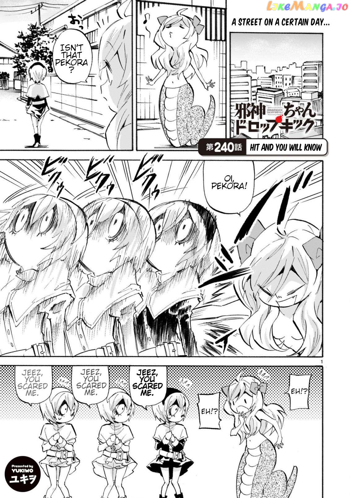 Jashin-chan Dropkick Chapter 245 - page 1