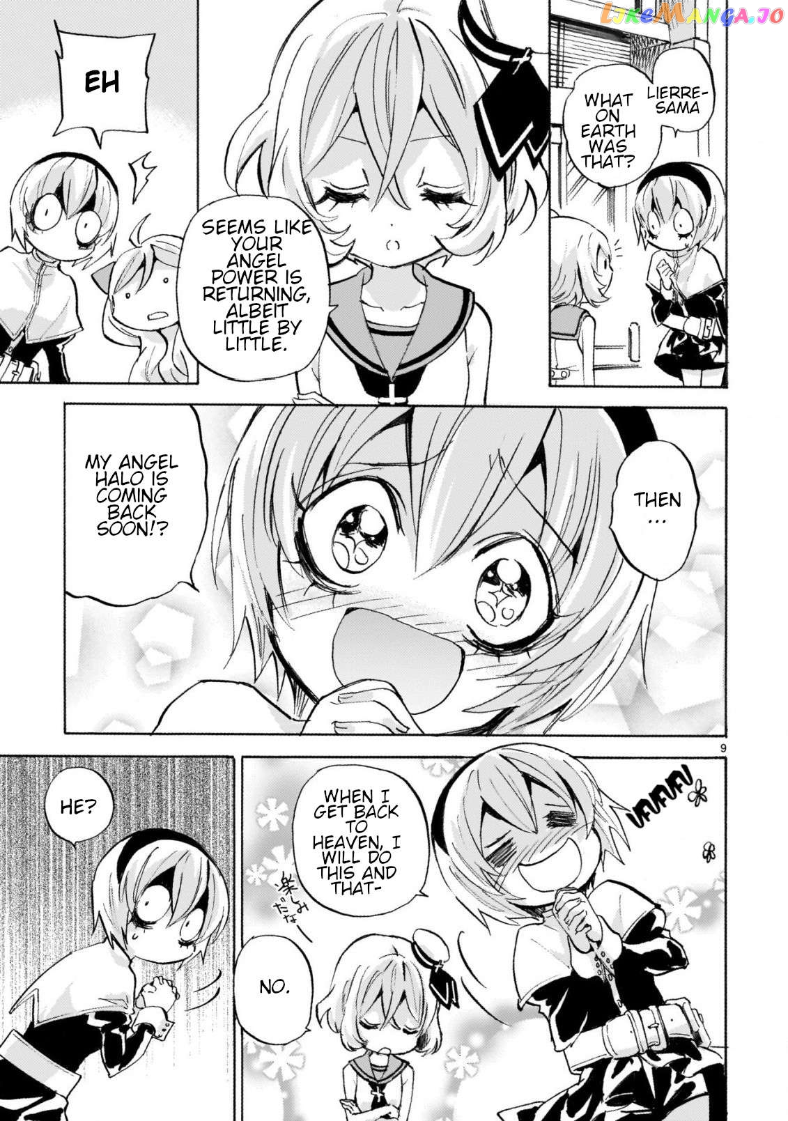Jashin-chan Dropkick Chapter 245 - page 9